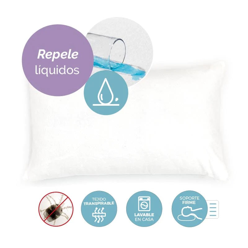 Almohada Antiviral Impermeable