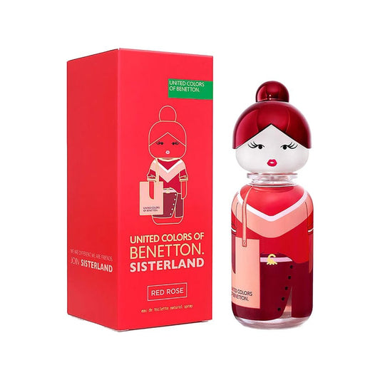 BENETTON Sisterland Red Rose 80 Ml edts (D)