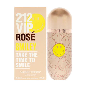 CAROLINA HERRERA 212 VIP Rose Smiley 80 Ml edps (D)