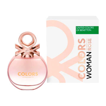 BENETTON Colors Woman Rose Intenso 80 Ml edps (D)