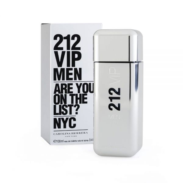 CAROLINA HERRERA 212 Vip Men Are You On The List? Nyc 100 ml edts (H)